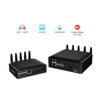 Mini PC Rockchip Android Ubuntu Buildroot de Tamaño Reducido con POE, HDMI, USB Tipo-C, RS232, TTL, RS485 para IoT Industrial