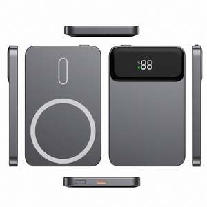 Batería Externa Inalámbrica Magnética Ultra Delgada de Metal Tipo C de Carga Rápida de 10000 mAh 2026 - Product Image 1