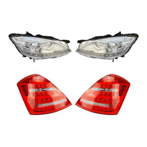 Kits de carrocería W221, cabeza de parachoques trasero delantero, lámpara trasera, Kit de carrocería difusora trasera para Mercedes Clase S W221 2007-2014 A <span class=keywords><strong>S63</strong></span> <span class=keywords><strong>Maybach</strong></span> - Product Image 3