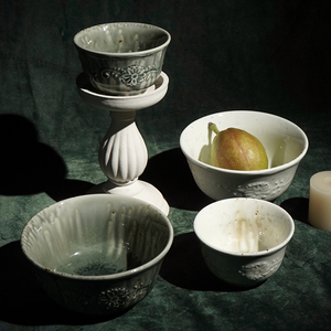 Tazón de Sopa de Fideos <span class=keywords><strong>Ramen</strong></span> de Porcelana Cerámica con Relieve Único, Venta Directa de Fábrica al por Mayor para Restaurantes y Servicios de Catering - Product Image 2