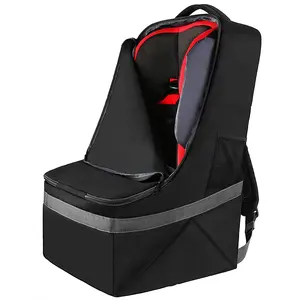 Manufacturing Padded Car Seats Backpack Large Durable Carseat Carrier Bag Airport Gate Check Car Seat Travel Bag