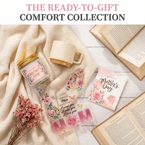 Set <span class=keywords><strong>Regalo</strong></span> Lunaire per la <span class=keywords><strong>Festa</strong></span> <span class=keywords><strong>della</strong></span> <span class=keywords><strong>Mamma</strong></span>: Coperta Accogliente, Candela Profumata, Decorazione in Acrilico, Confezione <span class=keywords><strong>Regalo</strong></span> per Relax, Regali di Compleanno per Donne - Product Image 3