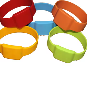 Pulsera Rfid ecológica, pulsera inteligente ajustable, pulsera de silicona Nfc con logotipo personalizado - Product Image 6