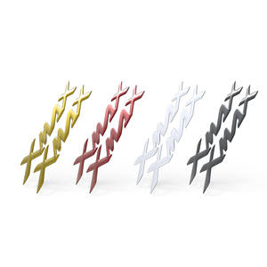 2 uds 3D resina Gel emblema guardabarros tanque Pad Logo calcomanía tanque pegatinas laterales para Yama ha 2017 XM <span class=keywords><strong>AX</strong></span> 125 250 400 decoración de motocicleta - Product Image 4