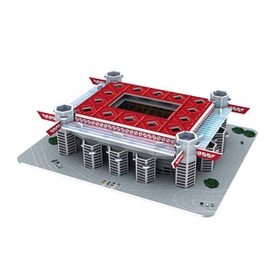 Modelo del Estadio <span class=keywords><strong>Old</strong></span> <span class=keywords><strong>Trafford</strong></span>, Novedades, Rompecabezas 3D de Espuma EVA y EPS para Niños - Product Image 5