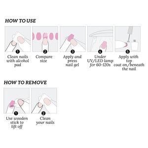 Servicio OEM/ODM para Extensiones de Uñas de Gel Suave, Últimas Tendencias, Sin Necesidad de Recortar - Product Image 3