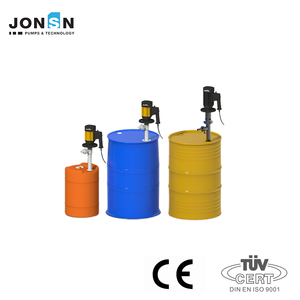 משאבת תוף חשמלית ניידת 220V מפלדת אל-חלד בעלת צמיגות גבוהה עם מנוע להעברת חומצה, סולר ושמן - Product Image 3