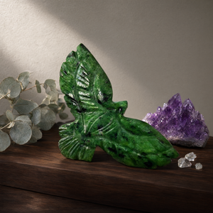 Escultura de águila/fénix Ziosite - reiki/chakra/energía - 2 pulgadas y 29 g - UNA PIEZA SOLO - lapidaria animal - Product Image 3
