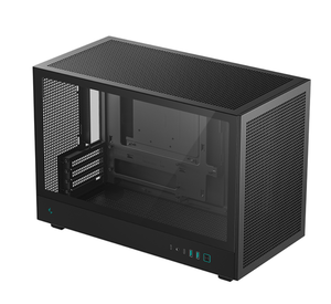 DeepCool CH260 BLACK&WHITE New Arrival MATX Case ARGB Fan Pre-installed Mesh Side Panel Desktop <b>PC</b> Case - Product Image 2