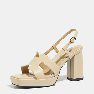 <span class=keywords><strong>Sandali</strong></span> da <span class=keywords><strong>Donna</strong></span> con Tacco Quadrato, Design Elegante a Punta Aperta con Dettagli Traforati, Perfetti per Gala, Feste, Discoteche e Matrimoni - Product Image 2