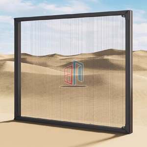 <span class=keywords><strong>Moustiquaire</strong></span> magnétique pour fenêtres, cadre en PVC, style moderne, en fibre de verre, anti-insectes, montage facile - Product Image 5