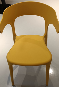 US delivery price Modern Diversity color Plastic <b>Dining</b> <b>Chair</b> With Curved Backrest Stackable LIGHTWEIGHT Commercial Furniture - Product Image 4