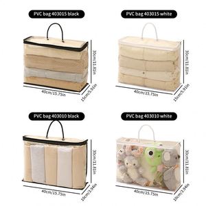 Organizador de Almacenamiento Transparente de Gran Capacidad para el Hogar, Bolsa Impermeable de PVC para Edredones, Ropa, Sábanas y Juguetes - Product Image 2
