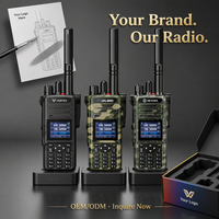 XUNLIBAO 8608 Fabricant OEM ODM Logo Personnalisé Radio Bidirectionnelle HAM Multi-Bandes 10W 199 Canaux Type-C pour Distributeurs et Marques