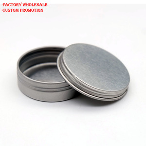 Factory wholesale custom printing round small tin for solid incense vaseline wax Plaster medicine pill mint box Packaging boxes