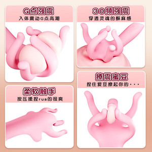 Antelope Five-Finger Foreplay Toy, Passionate Teasing Penis Massager, <b>Vibrator</b>, Male/Female Masturbator, Vaginal Domination Toy - Product Image 2