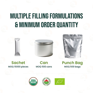 QINSHANTANG OEM Mélange de 25 champignons fonctionnels en 1, <span class=keywords><strong>café</strong></span> Arabica aromatisé à la <span class=keywords><strong>vanille</strong></span> pour la perte de poids en grandes quantités - Product Image 6