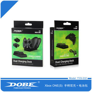 Ralan <span class=keywords><strong>Xbox</strong></span> One S แท่นชาร์จคู่และที่ชาร์จสำหรับ <span class=keywords><strong>Xbox</strong></span> One คอนโทรลเลอร์ - Product Image 3