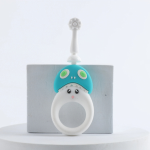 Mordedor de dientes personalizado seguro para bebés, cepillo de silicona para limpieza de lengua y Palo <span class=keywords><strong>Molar</strong></span>, mordedor de bebé sin BPA, juegos de 2 uds. - Product Image 1
