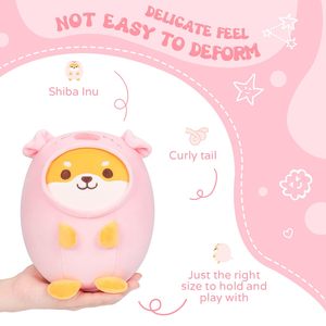 Vente en gros OEM/ODM : Figurines en peluche mignonnes <span class=keywords><strong>Corgi</strong></span>, Coussin en peluche dinosaure, Jouet en peluche avec costume de dinosaure bleu, Cadeau pour enfants - Product Image 5