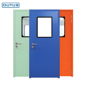 <span class=keywords><strong>Puerta</strong></span> Cortafuego de Acero Antibacteriana Insonorizada de Tamaño Personalizado OUTUS para Quirófano de Hospital con Certificado CE - Product Image 2