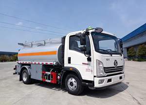 Camión Cisterna de Combustible Usado, Precio de Fábrica, 2WD 4X2, Diésel, 6 Toneladas, 15001-30000L, Tanque de Aceite, Todoterreno - Product Image 5