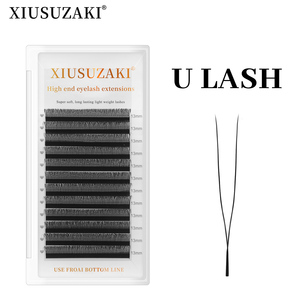 Pestañas de Volumen XIUSUZAKI Cilios Mega Volumen 0.07mm Flor Paralela Pestañas Cruzadas Forma de U <span class=keywords><strong>Y</strong></span> <span class=keywords><strong>YY</strong></span> 3D 4D 5D Extensión de Pestañas en U - Product Image 3
