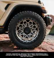 Geruida S3-00027 18-24 Llantas Forjadas Personalizadas Negro Mate con Borde Mecanizado y Diseño de Malla Profunda, Estándar DOT para Jeep Wrangler, 6 Años de Garantía