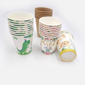 Vasos desechables para fiestas, 250 ml, gruesos, para uso comercial y doméstico, pedidos al por mayor disponibles, con logo impreso, Año del Dragón - Product Image 3