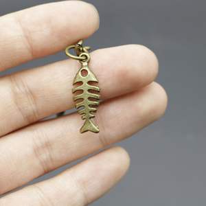 พวงกุญแจรูปปลาขายส่ง พวงกุญแจรูปปลา พวงกุญแจโลหะ - Product Image 3