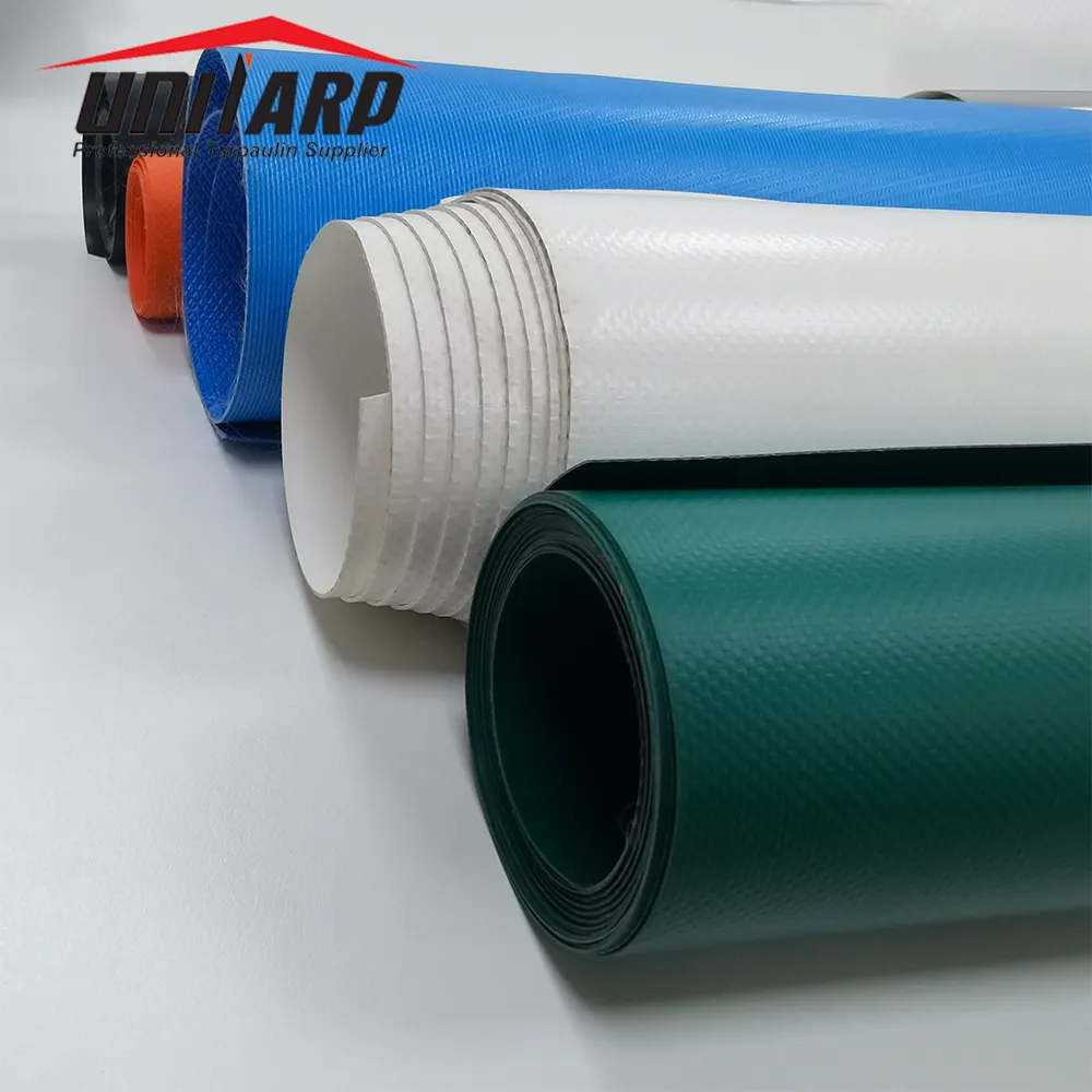 Multi Color High Strength Heavy Duty 18oz PVC Vinyl Coated Polyester Tarpaulin,Insulated Tarp PVC Plastic Canvas Roll