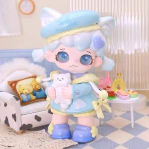 En Stock 100% Oficial, Set de 6 Muñecos de Vinilo de la <span class=keywords><strong>Serie</strong></span> Manchao Mioco, Figuras de Acción Decorativas de PVC, Adornos Encantadores - Product Image 6