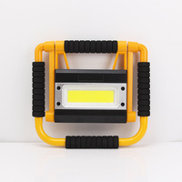 Lampe de travail COB portable, rechargeable, rotative, pliable, longue durée, 20W, 2000LM, pour la réparation automobile et l'utilisation sur les machines-outils
