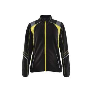BLAKLADER - 497310109933M Veste micropolaire femme Noir/Jaune haute visibilité-EAN 7330509684313 WORK JACKETS - Product Image 1