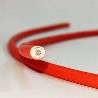 Cable Solar de Cobre Estañado XLPE con Certificación TUV, PV1-F XLPO 2*2.5MM 2*4MM 2*6MM 2*10MM, Cable de Alimentación Fotovoltaica