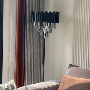 Bắc Âu Trắng 80 16 Chiếu Sáng Mạch Hiện Đại Sang Trọng K9 Pha Lê LED Đèn Sàn Sắt Kim Loại Phòng Ngủ Khách Sạn Mỹ Thiết Kế 15 30 - Product Image 5