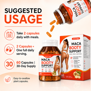 Marca Privada, Bajo MOQ, Certificado GMP, 15000mg, Sin GMO, Alta Absorción, Orgánico, Reafirmante, Levantador, BBL-Maca, Glúteos Más Grandes y Voluminosos - Product Image 2