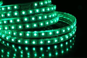 ไฟ LED สว่างพิเศษ 220V สำหรับภายนอกอาคาร กันน้ำ แสงวอร์มไวท์ แถบไฟยืดหยุ่นสำหรับตกแต่งผนังภายนอก โปรเจค และเพดาน - Product Image 6