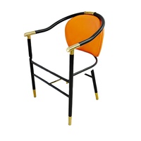 Ensemble de table basse et chaises en cuir et marbre moderne, personnalisable, pour restaurant commercial, hôtel, bureau, balcon
