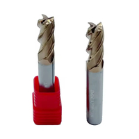 Fresa de extremo de carburo sólido Shiyu HRC55, herramienta de corte CNC para fresado cuadrado de metal, brocas de router