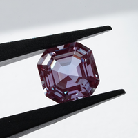 Alexandrite cultivée en laboratoire changement de couleur pierre synthétique coupe mélangée saphir cultivé en laboratoire