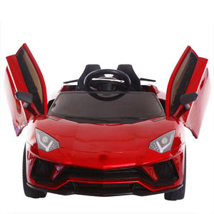 Coche de juguete eléctrico de 4 ruedas 12V7 para niños, Control remoto con batería y asiento de cuero, juego al aire libre para bebés - Product Image 2