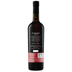 Fabriqué en Espagne EL PALIQUE DE JEREZ Vermouth 750ml Vin Espagnol Doux Moyen pour Apéritif Vente en Gros - Product Image 3