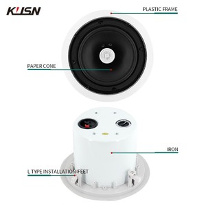 8 ohm 8 inch đồng trục tweeter thiết kế Hi-Fi âm nhạc trong loa trần âm thanh hoàn hảo Loa PA hệ thống với công suất điều chỉnh - Product Image 4