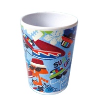 Gobelet écologique réutilisable en mélamine écologique pour enfants (8 OZ), gobelet en mélamine biodégradables, santé, lavable au lave-vaisselle