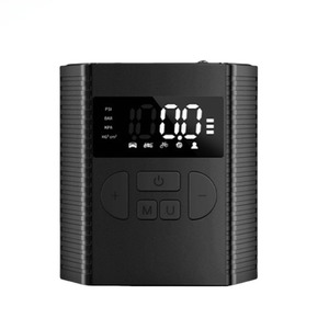 Compresseur d'<span class=keywords><strong>air</strong></span> sans fil portable, pompe à <span class=keywords><strong>air</strong></span> électrique pour vélo, scooter, avec lumière LED pour gonfler les pneus - Product Image 1