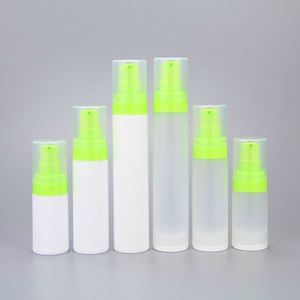 Customized Portable 15ml 30ml 50ml Frosted <b>Plastic</b> <b>Tubes</b> for Skin Care Lotion Airless Pump Bottles - Product Image 1