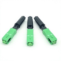 Konektor Serat Optik SC/APC Grosir Pabrik, Pre-polished, Perakitan Lapangan, Sambungan Dingin, Konektor Cepat, CE RoHS <0.2dB