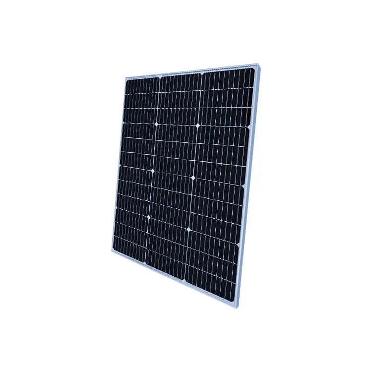 가정용 태양 에너지 패널 태양 광 발전 유리 태양 전지 패널 80w 용 지붕 태양 전지 패널 시스템