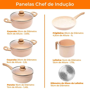 High Quality Ceramic Coated Pot Pan Silicone Glass Lids Soft Touch Handle Non Stick 8 Piece Forged Aluminium Cookware Set - Product Image 2